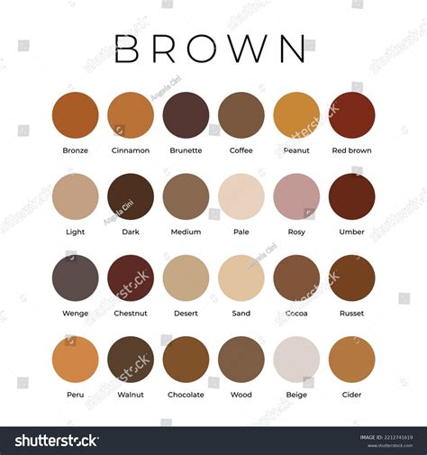 Shades Of Brown Color Names Hex Rgb Cmyk Codes Cr Vrogue Co