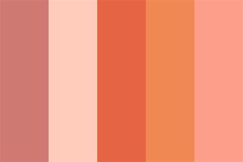 Red Orange Palette