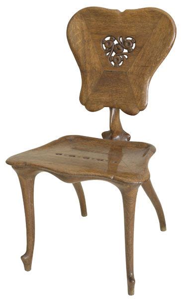 Like the gaudi stool, the gaudi chair is developed by using the same methods (models of hanging chains) as antoni gaudi used to find the strongest shape for his impressive churches. ANTONI GAUDÍ CASAS I BARDÉS WORKSHOP / Upright Chair from ...