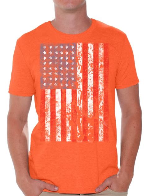 Awkward Styles American Flag Distressed T Shirts For Men Usa Shirt Usa Flag Mens Tshirt Tops For