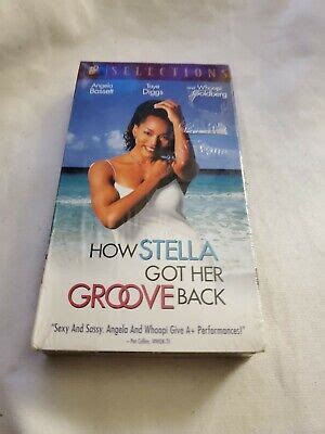 How Stella Got Her Groove Back VHS 2003 Angela Bassett Taye Diggs