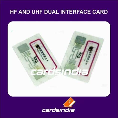 Smart Card Hf And Uhf Dual Interface Card Manufacturer From Chennai