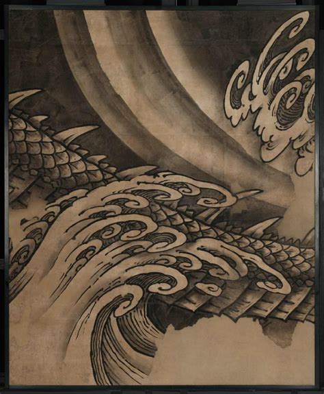 Soga Shohaku Dragon And Clouds - Dragon and Clouds – Works – Museum of Fine Arts, Boston