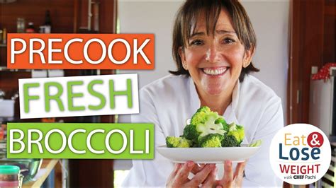 How To Easy Precook Fresh Broccoli In 1 Minute Youtube
