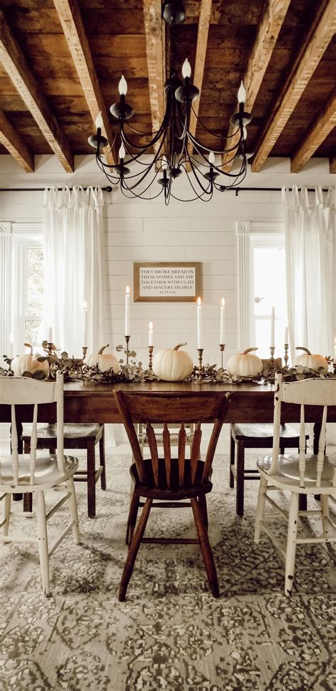 Fall Farmhouse Dining Room Reveal Diana Marie Home In 2023