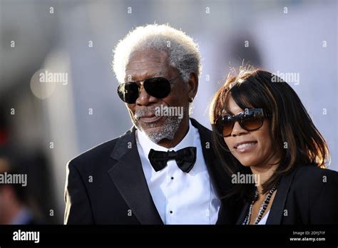 Morgan Freeman And Daughter Morgana Attend The Oblivion Premiere At