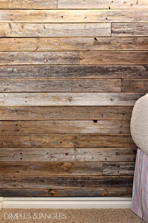 Great savings free delivery / collection on many items. DIY WOOD FENCE PLANK WALL {TUTORIAL} - Dimples and Tangles