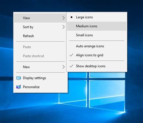 You can increase or decrease the icon size of shortcuts, as well as taskbar icons. Tip: Resize icons quickly on the Desktop or in a folder in ...