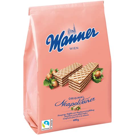 Manner Original Neapolitan Wafers 141 Oz Bag