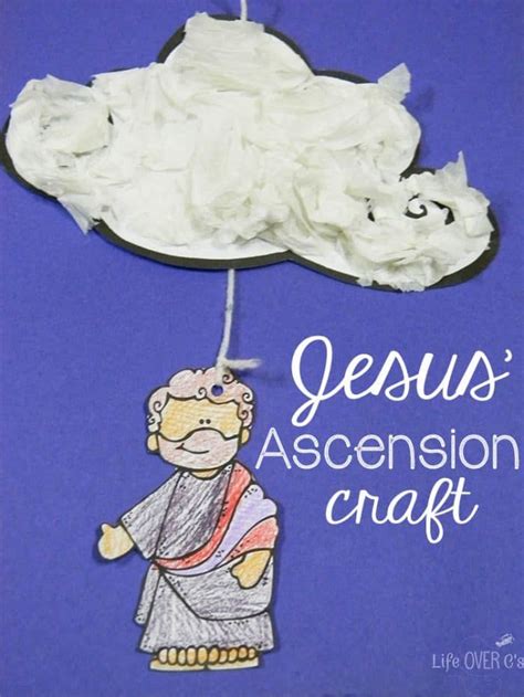 Ascension Bible Craft Ascensiondayjesus