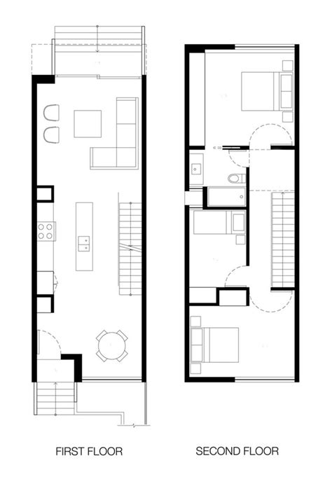 Characteristics Of Simple Minimalist House Plans Narrow House Plans