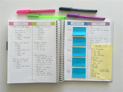 10 Ways To Plan Using Sticky Notes All About Planners