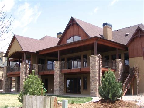 Mountain House Plans With Walkout Basement Mountain Ranch Basement