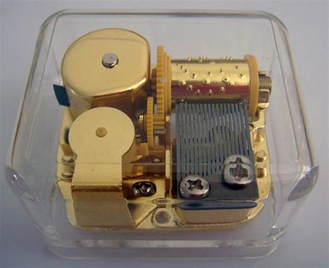 China Wind up Music Box - China Music Box Transparent, Windup Plastic
