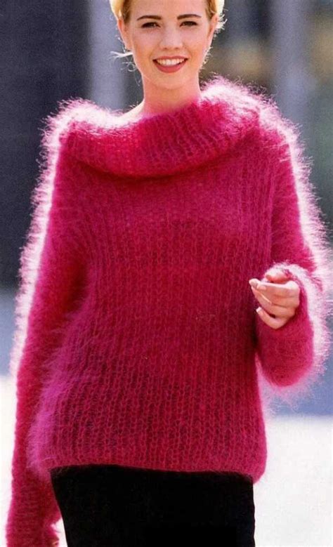 Пуловер и кардиган из мохера спицами: схемы и описание вязания мохерового пуловера - Ателье Корона