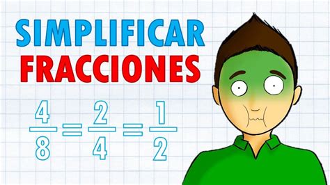 SIMPLIFICAR FRACCIONES super fácil para principiantes YouTube