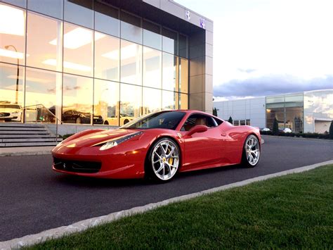 Ferrari 458 speciale mileage varies from 9 kmpl for automatic petrol variant coupe to 9 kmpl for. Ferrari 458 Italia with HRE S101 in Brushed Clear finish | Prestige Wheel Centre UK | Prestige ...