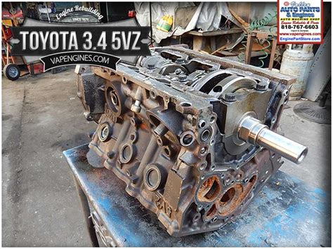 Toyota 34 5vz Engine Rebuild Los Angeles Machine Shop Engine