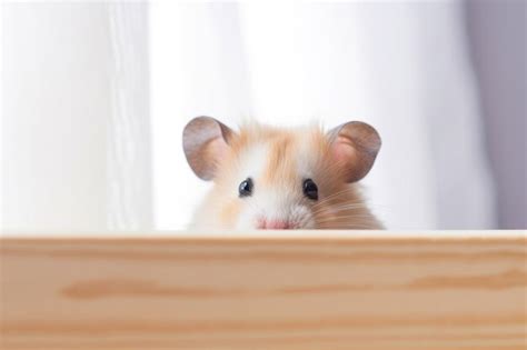 Premium Photo Cute Hamster Close Up Looking At Camera