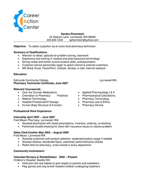 Having exclusive administrative and organizational skills, seeking a position of graduate assistant to utilize my skills and knowledge. Sample Pharmacy Technician Resume template | Templates at allbusinesstemplates.com