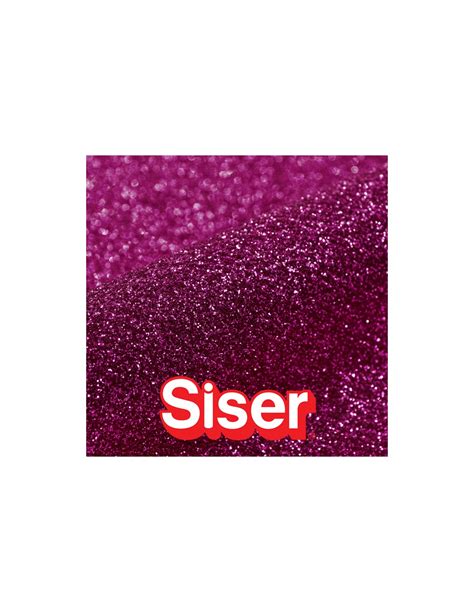 Glitter Siser Flex Thermocollant Hot Pink