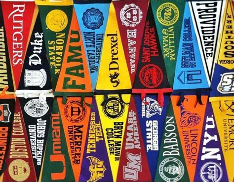 Custom Sports Flags And College Flags College Pennants College Flags