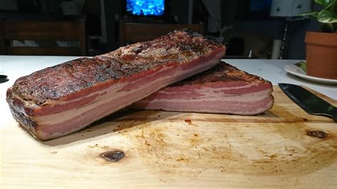 Maybe you would like to learn more about one of these? Homemade Hickory Smoked Bacon : food