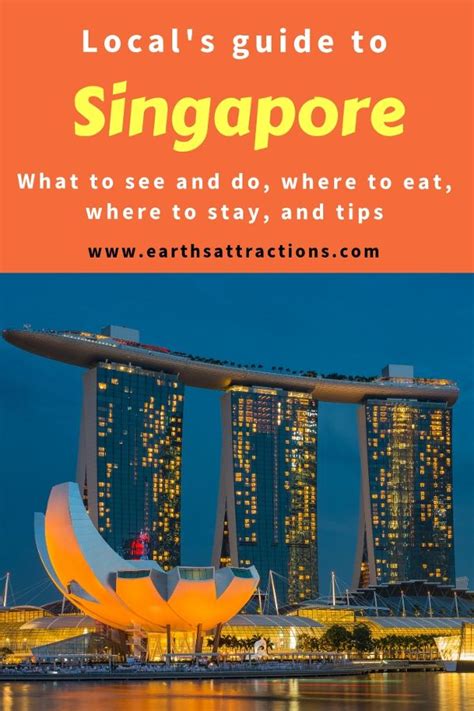 The Singapore Skyline With Text Overlaying It That Reads Local Guide To