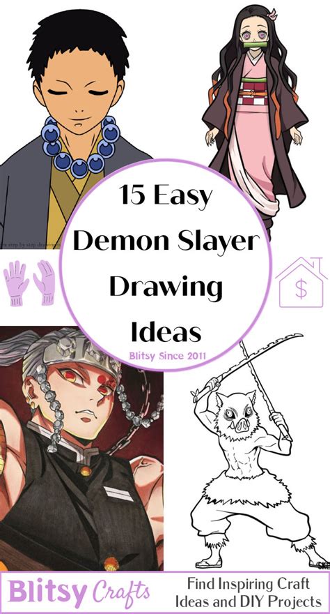 15 Easy Demon Slayer Drawing Ideas How To Draw