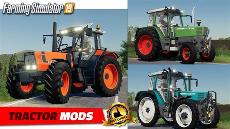 Fs19 Tractor Mods 2020 06 28 Review Youtube