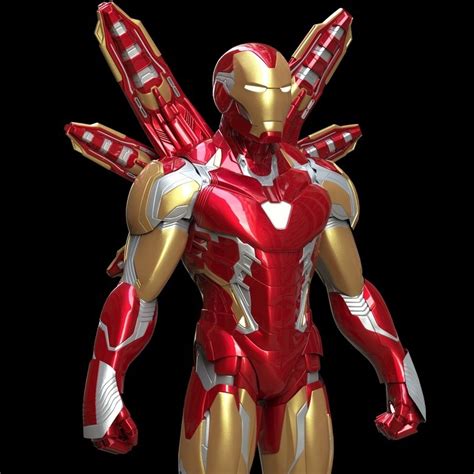 Thanks to a new iron man hot toys figure, we've now get our best look yet at tony's mark 85 armor in avengers: Armadura De Iron Man Mark 85 Endgame Tamaño Real Cosplay ...