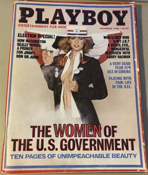 Playboy Magazine Novembre Vintage Centr Jeana Tomasino Avec Jimmy