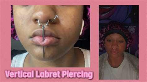 Vertical Labret Piercing Youtube
