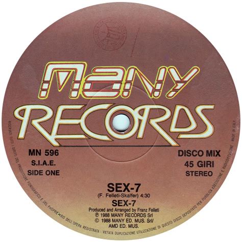 Sex 7 Sex 7 1988 Vinyl Discogs