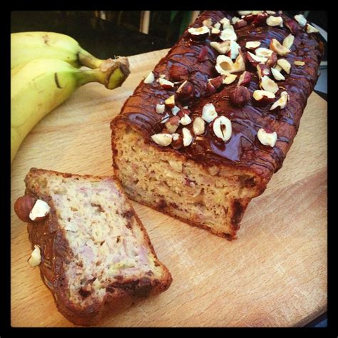Skinny Banana Chocolate Loaf with Hazelnuts! 2:5 Diet Recipe! | Banana
