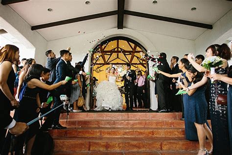 Navy Blue Tagaytay Church Wedding Philippines Wedding Blog