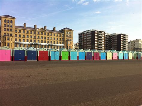 Brighton Colourful Beach Huts