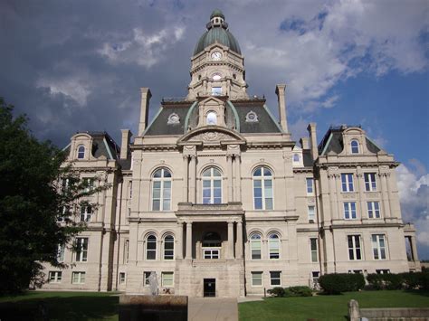 Vigo County Courthouse Terre Haute Indiana This Ornate Flickr