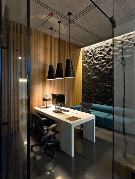 Md office interior design office interior design office cabin. Simple pendant lighting for high ceiling | Minimalist ...