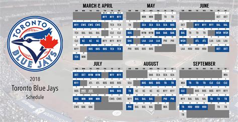I Designed My Own Blue Jays Schedule And Wanted To Share In Case