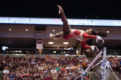 Simone, who competed in a glittery leotard with rhinestone detailing and the goat embellished on it, now seemingly has a nickname for him. Simone Biles 2018 GK Classic. Photo credit John Cheng, USA ...