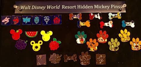 Disney Hidden Mickey Pins 2016 Disney Pins Blog