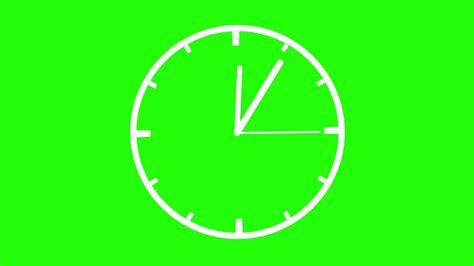 Clock Animation For 1 Hour Youtube