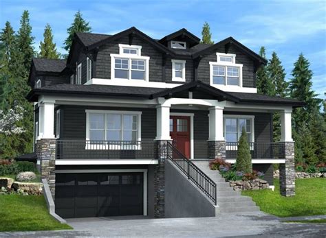 Luxury 3- Story Craftsman Style House Plan 7475: Waterbury ...