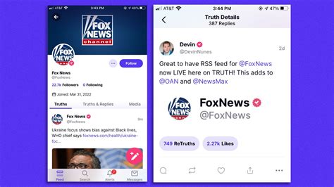 Fox News Says It Didnt Authorize Truth Social Account