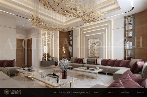 Luxurious And Modern Style Majlis Design By Algedra By Algedra Interior