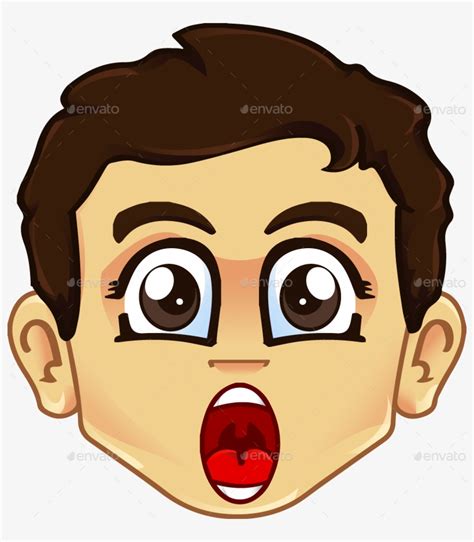 Shock Shocked Boy Clipart Png Transparent Png 794x859 Free