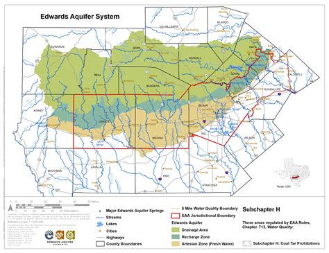 Edwards Aquifer Authority › Maps Edwards Aquifer Authority