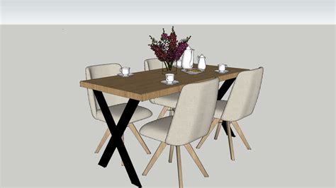 Dining Table 3d Warehouse