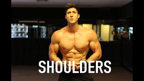 Build Bigger Shoulders Full Routine Youtube
